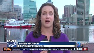 Hundreds rally at Anti-ICE protest in Baltimore