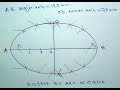Draw ellipse by arc of circle method || All In One