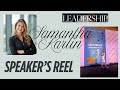 Samantha Karlin Speaker Reel