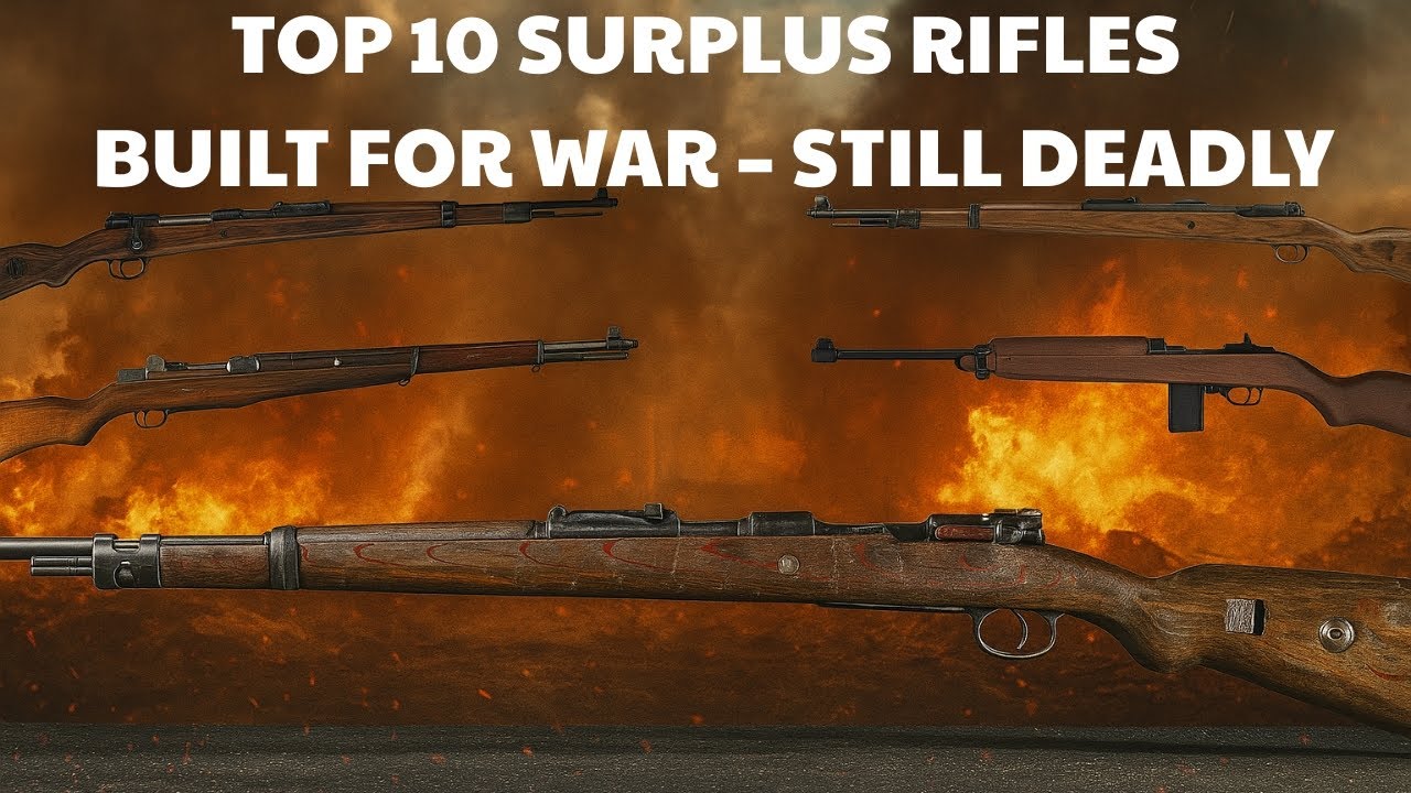 Top 10 Surplus Rifles Built for War But Still Powerful Today | Alpha Gunreview