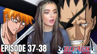 KENPACHI vs ICHIGO Is INSANE! | Bleach Episode 37 & 38 Reaction