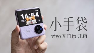 vivo X Flip 开箱：紫色菱格纹小手袋？