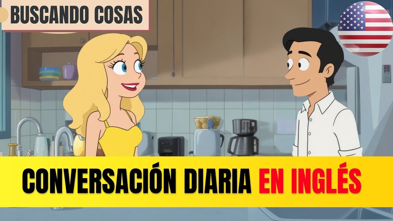 Mejora tu escucha de inglés con esta técnica fácil A2/B1🔥 acento americano 👂🇺🇸| Cosas de casa 