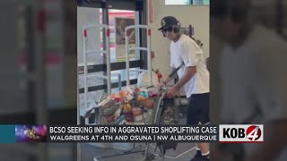 Bernalillo County deputies seek Walgreens aggravated shoplifting suspect