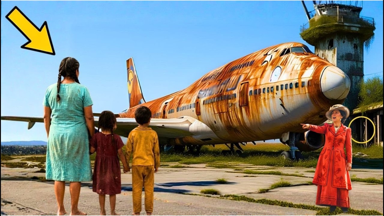 La VIUDA trabajó 20 AÑOS con LEALTAD… y le pagaron con un AVIÓN ABANDONADO