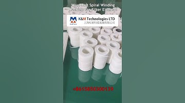 Wrap Belt Spiral Winding Machine for Filter Element