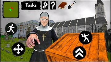 Neighbor Nun Scary Escape 3D - Level 1 - Gameplay