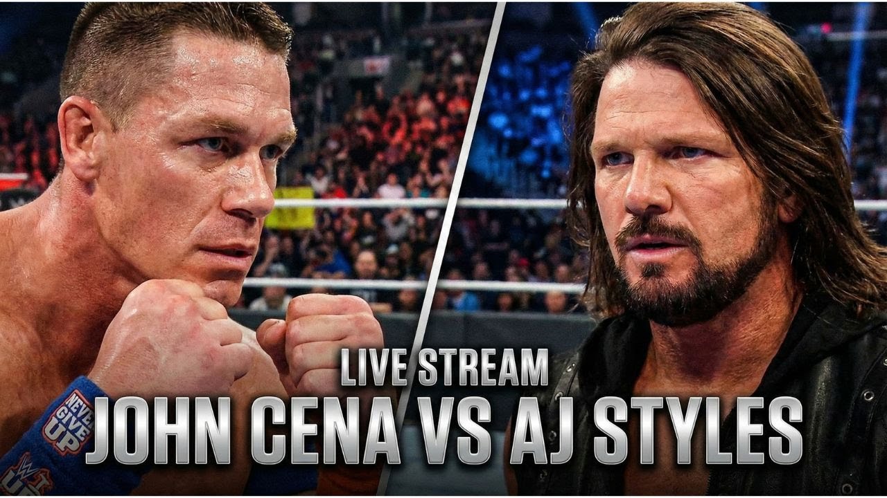 John Cena vs AJ Styles 🇺🇸 LEGENDARY BATTLE 😱 | WWE 2K25 