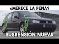 Cómo hacer que un coche de 500€ VAYA COMO NUEVO, Cambio de suspensión GOLF IV VW