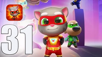 Talking Tom Hero Dash - Gameplay Walkthrough Part 31 - (iOS, Android)