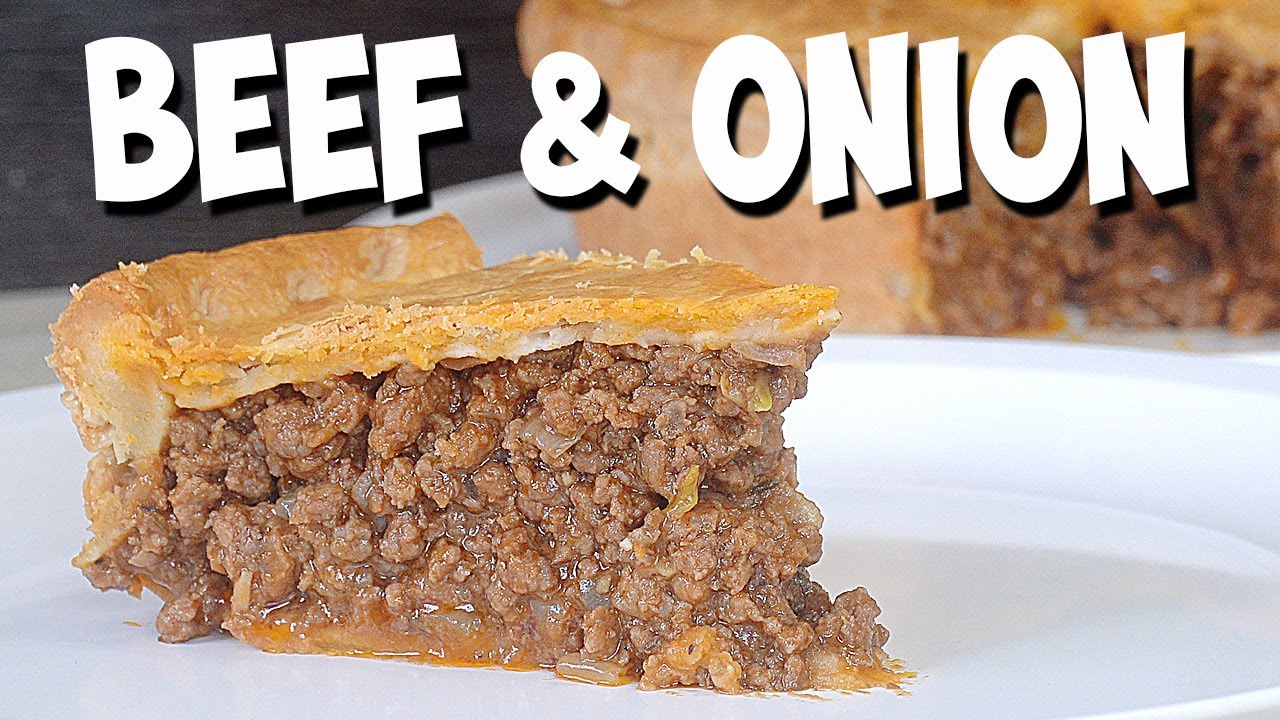 Minced Beef and Onion Pie