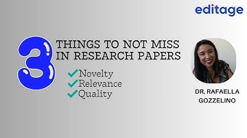 Top 3 Things You Should Focus on in Academic Research!