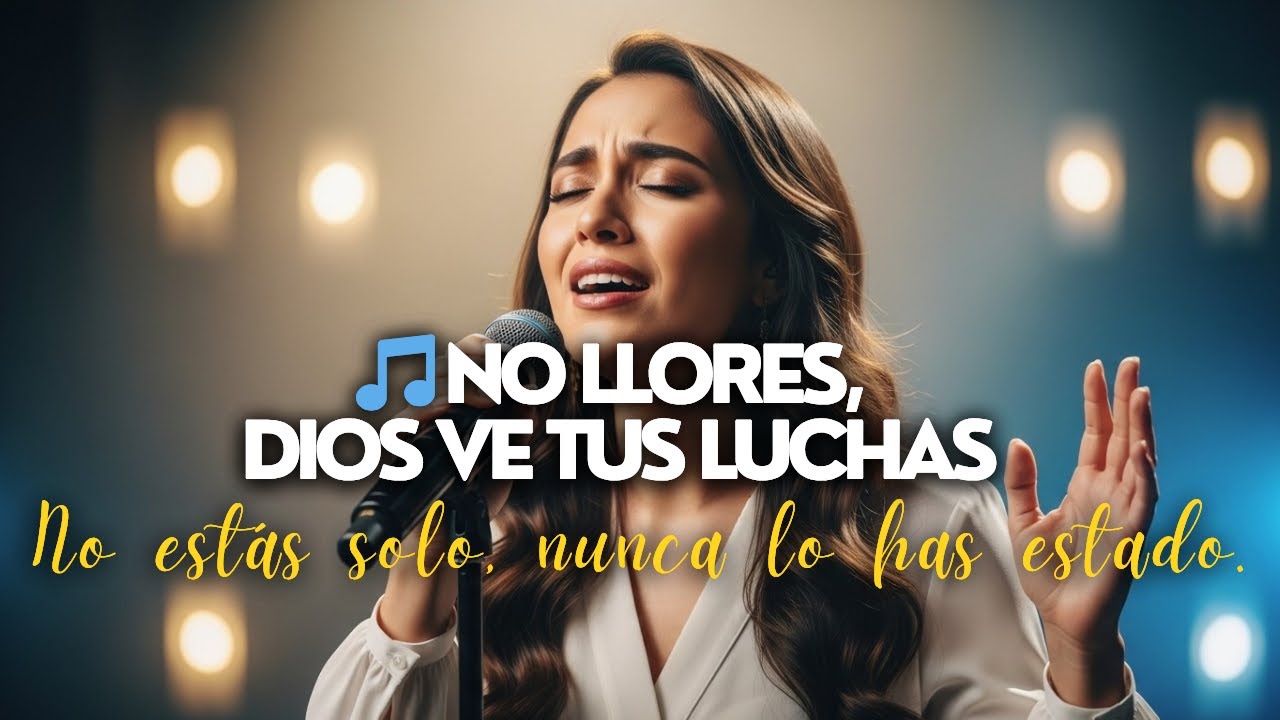 NO LLORES - DIOS VE TUS LUCHAS | Alabanza de Adoración Para Momentos Difíciles 😭