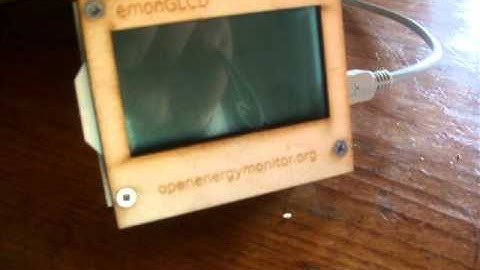 emonGLCD singe CT demo