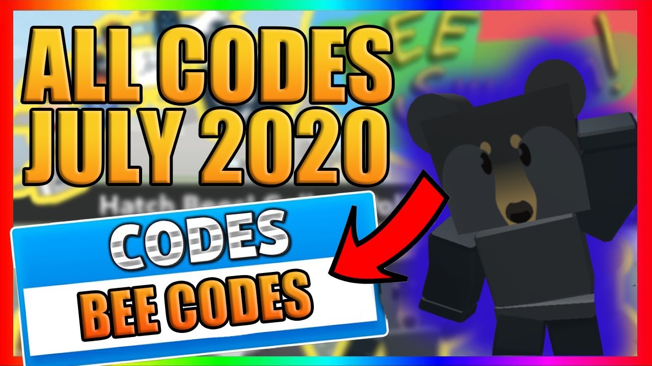 ALL BEE SWARM SIMULATOR CODES july 2020 YouTube