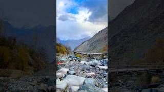Kini Bridge (Pull) | Beautiful View of Kini Valley, Punial Ghizer | Gilgit Baltistan#mountains