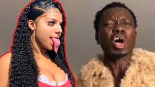 Michael blackson gets mad at his girlfriend because she twerks on tory lanez's ig live