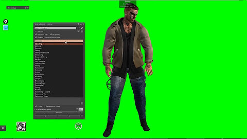 Firestorm client animation overrider