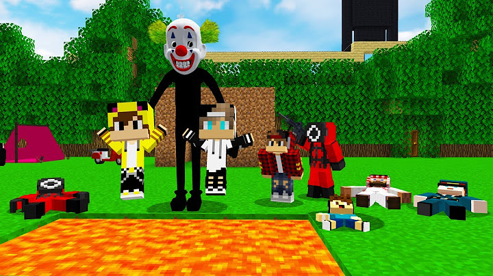 ماين كرافت لكن انقاذ المدينة من المهرج الشرير 😨😱 #فلم_ماين_كرافت