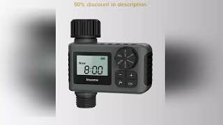 Best product reviews : INSOMA Automatic Water Timer Intelligent Irrigation Watering System Sp