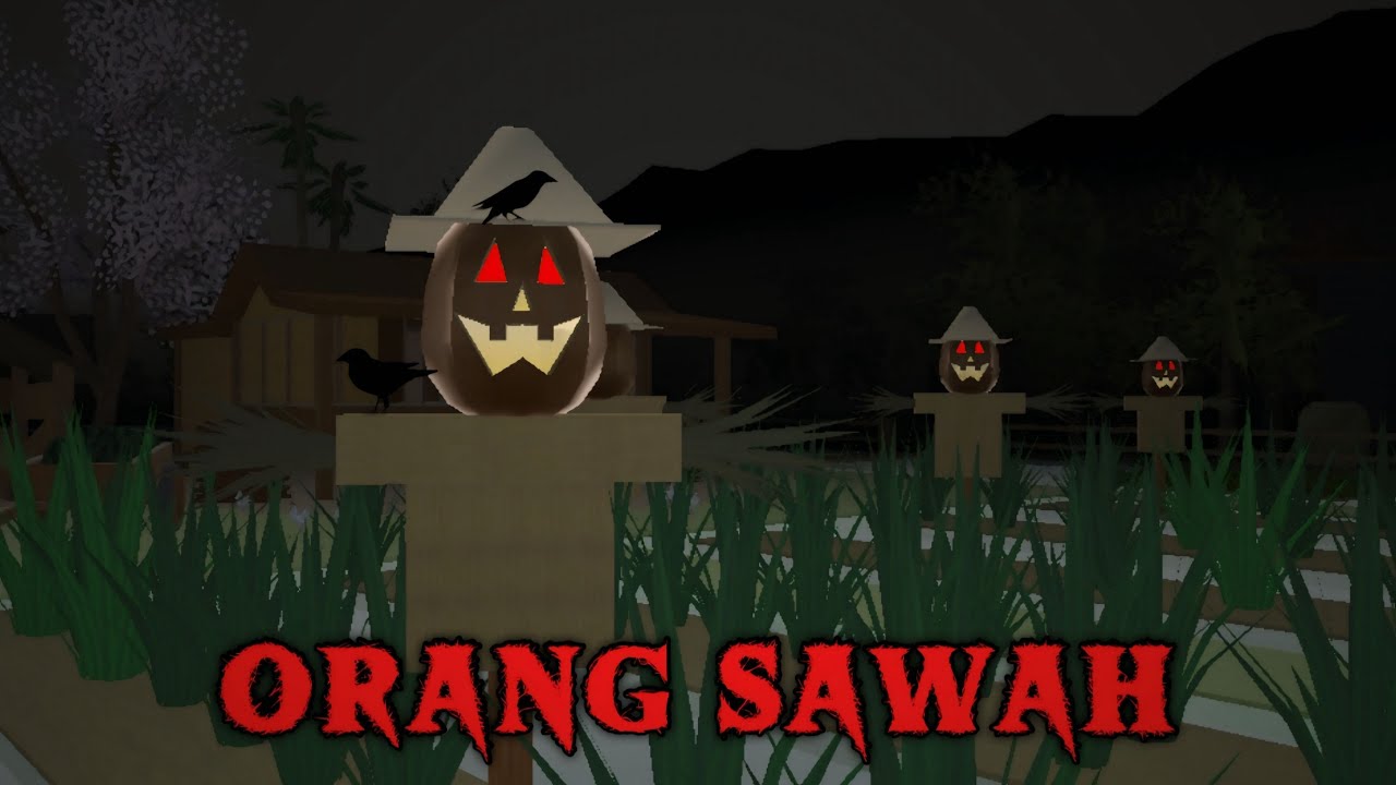 ORANG SAWAH || HORROR MOVIE SAKURA SCHOOL SIMULATOR