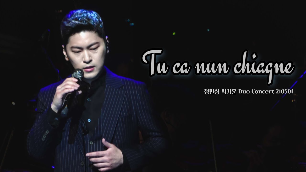 [4K] Tu ca nun chiagne - 박기훈 (210501 Duo Concert) - YouTube