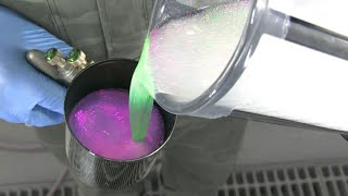 วิธีการทาสีเกล็ดวิเศษ / สีที่แตกต่าง / ภาพวาดการทดลอง Magic Flake