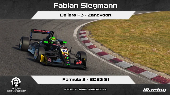 iRacing - 23S1 - Dallara F3 - Formula 3 - Zandvoort - FS