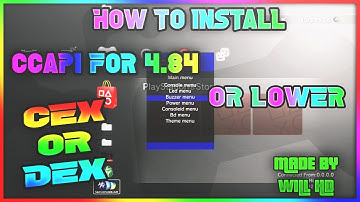 (CFW/PS3) HOW TO INSTALL CCAPI FOR NEWEST CFW 4.84 AND LOWER DEX/CEX! (Jailbreak Needed)