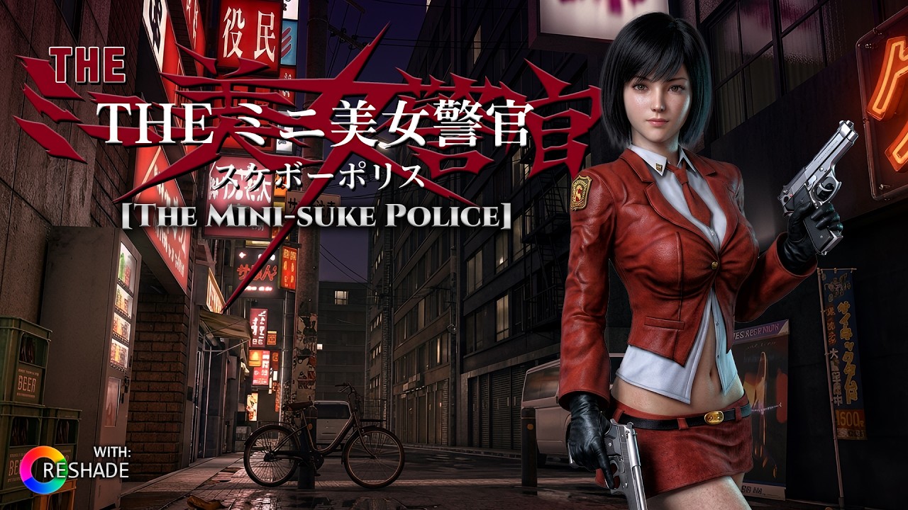【未開封】THE ミニ美女警官　ミニスケポリス THE ミニ美女警官 (The Mini-suke Police) with Reshade - Full Game