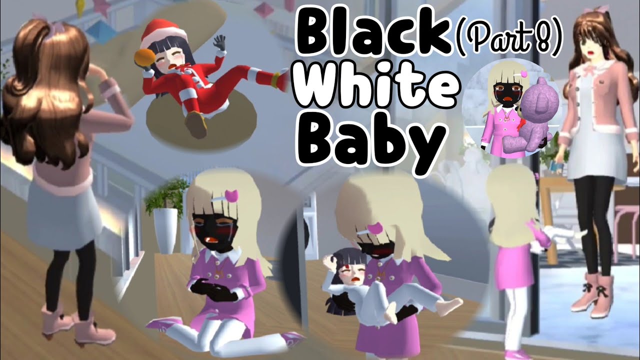 Черно-белый младенец (Часть 8) | Грустная история | Симулятор школы Сакуры