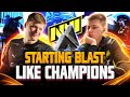 Начинаем @BLAST Premier  Fall Final как Чемпионы | НАВИ КСГО ВЛОГ