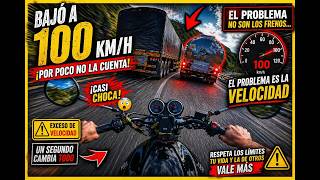 TRACTOMULA DESCONTROLADA… Y TODO POR LA VELOCIDAD