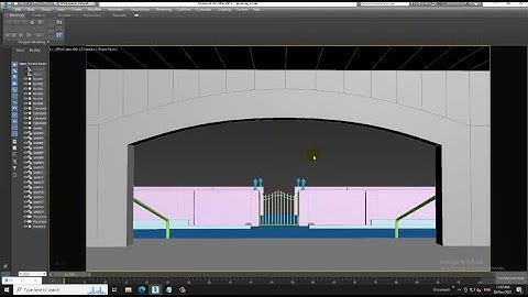 3Dsmax Tutorials, Learn 3D Modeling an Exterior Veranda from Scratch in 3dsmax. ( Part 2)