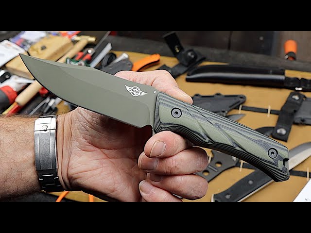 Beastly! The Olight Oknife Fortitude Fixed Blade Knife. G10 Beastly! The Olight Oknife Fortitude Fixed Blade Knife. G10