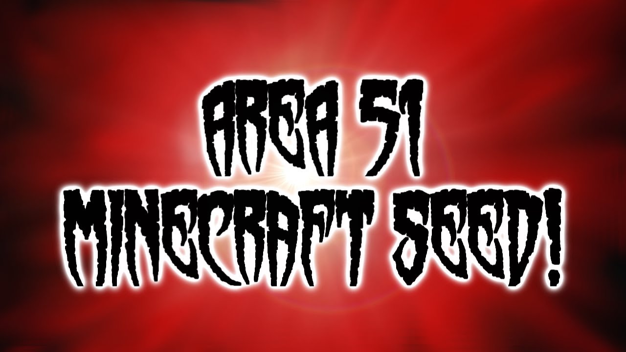 AREA 51 SEED! Minecraft 1.13.2 - Scary Horror Spooky!