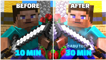 [ Prisma 3D + Ibispaint X ] Minecraft [ GFX ] Render in [ 30 MIN ] | Babu Tech
