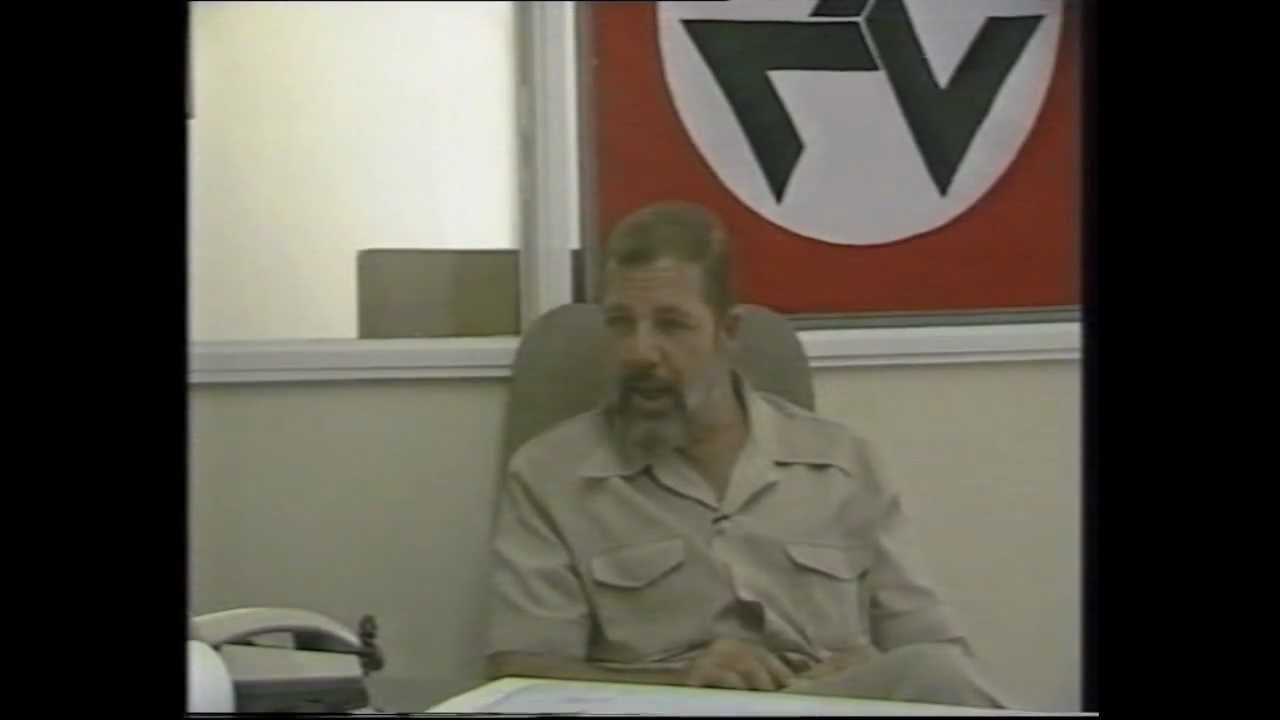 Eugene Terre'Blanche's Afrikaner Resistance Movement - Rally 