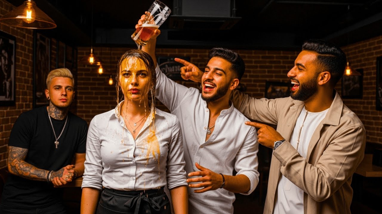 Au aruncat bere pe chelneriță ca s-o umilească în Deva… fără să știe că logodnicul ei e șeful Mafiei