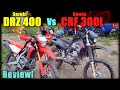 Honda CRF300L and Suzuki DRZ400 review and comparison Which motorcycle is the better dual sport?