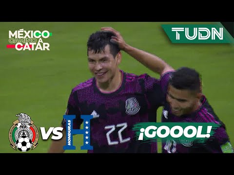 ¡Magnífico! GOLAZO de 'Chucky' Lozano | México 3-0 Honduras | Eliminatoria Catar 2021 | TUDN