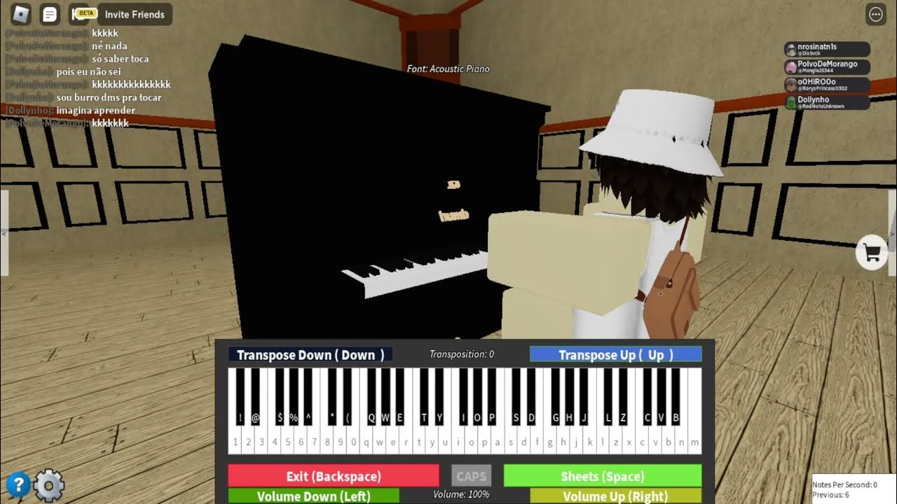 Roblox Piano - ไม่เป็นรอง - YouTube
