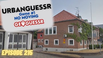 GeoGuessr - Urbanguessr : Game #1 - NO MOVING [PLAY ALONG]