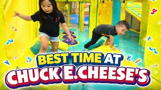 Our family tried Chuck E. Cheese's Adventure Zone and WOW