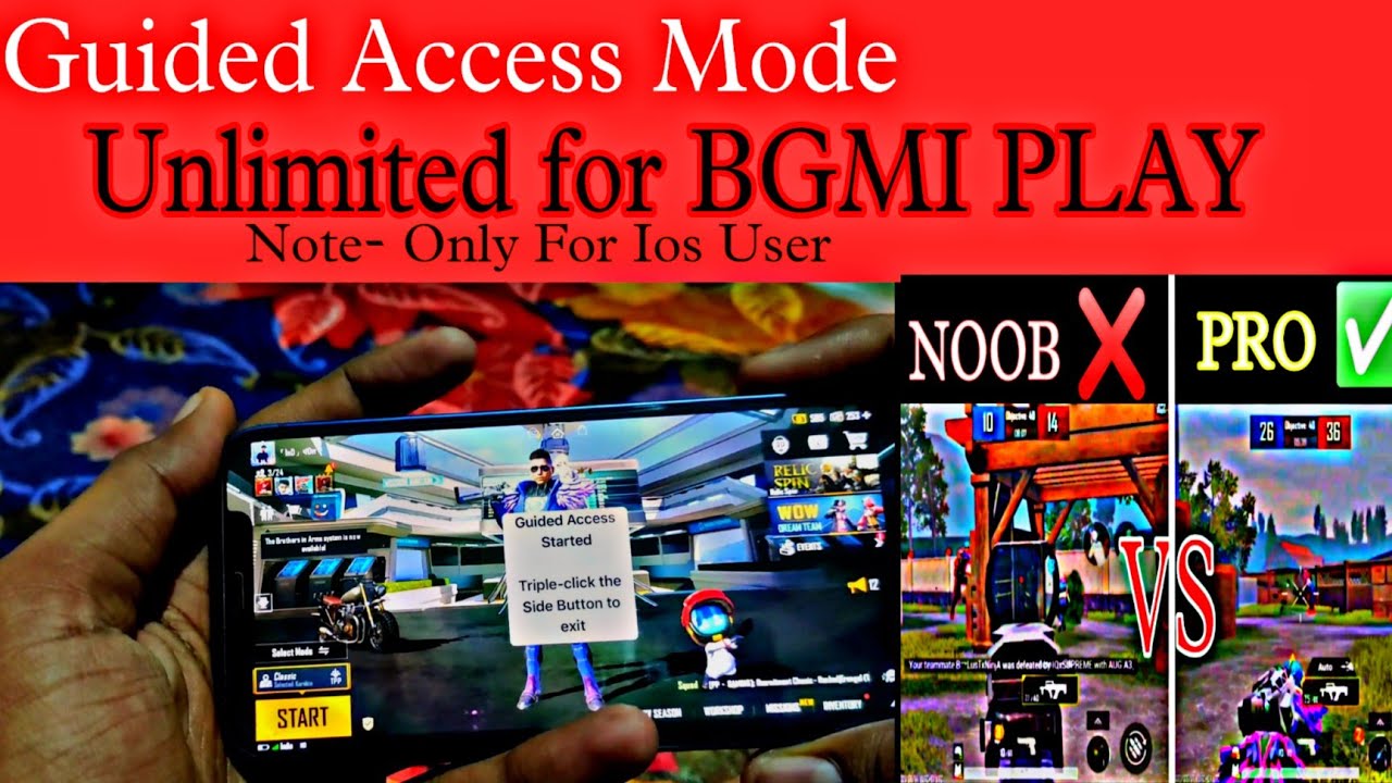 Iphone guided access mode | iphone game mode | iphone guided access kya