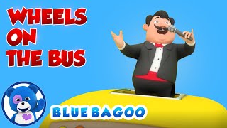 Wheels On The Bus | Blue Bagoo – Kids Songs & Nursery Rhymes