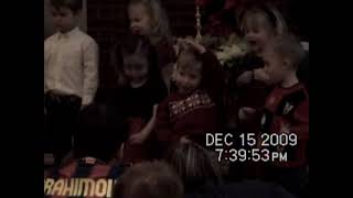 Team Lindh - Caleb's Christmas Program 2009