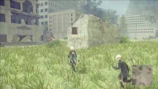 Nier: Automata - First Encounter With A Moose
