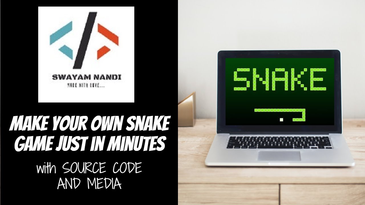 How to Make your own Snake Game using Python IDLE and PyGame. With ...