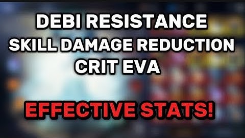 MIR4 EFFECTIVE STATS TO BUILD TO BECOME TANKY! |WATCH THIS!